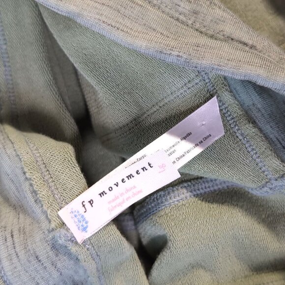 Free People FP Movement Kyoto High-Rise Legging Joggers Green Size Large - Picture 3 of 5